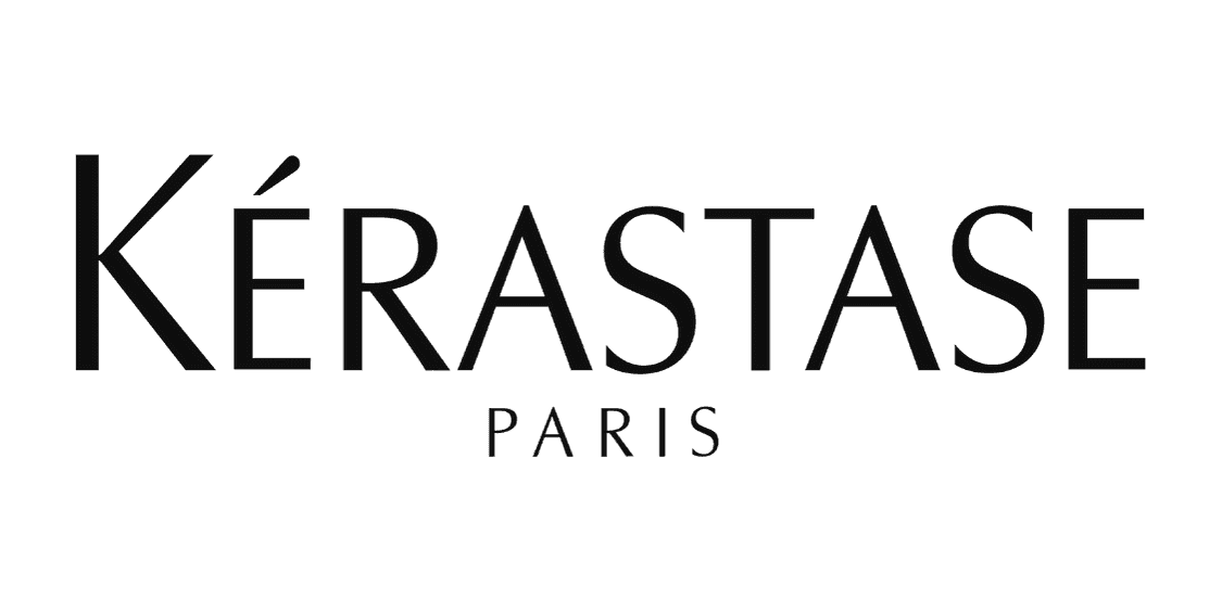 Kérastase Paris logo in black font on a transparent background.